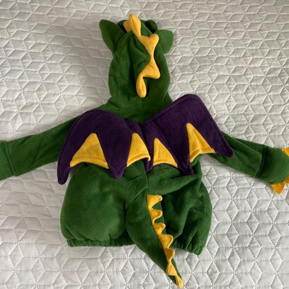 Old Navy Dragon Halloween Costume 12-24 months 2 pc suite - Picture 8 of 15